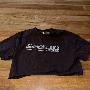 Alphalete Women’s Crop Tee - Small